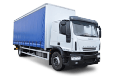 Car Hire Larne - 18 Tonne Curtain Side Truck - Truck hire Larne