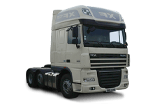 Car Hire Larne - 44 Tonne Sleeper Truck - Truck hire Larne