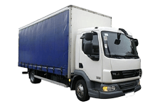 Car Hire Larne - 7.5 Tonne Curtain Side Truck - Truck hire Larne