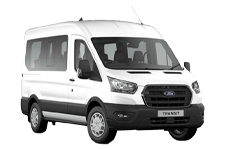 Car Hire Larne - Ford Minibus - Accommodates 12 Passengers - Minibus hire Larne