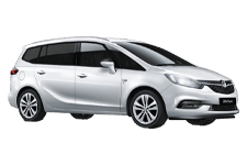 Car Hire Larne - Vauxhall Zafira 7-Seater - Minibus hire Larne